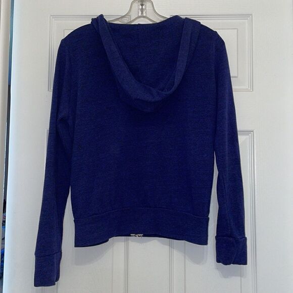 Monrow Classic Blue Hoodie - Picture 5 of 6